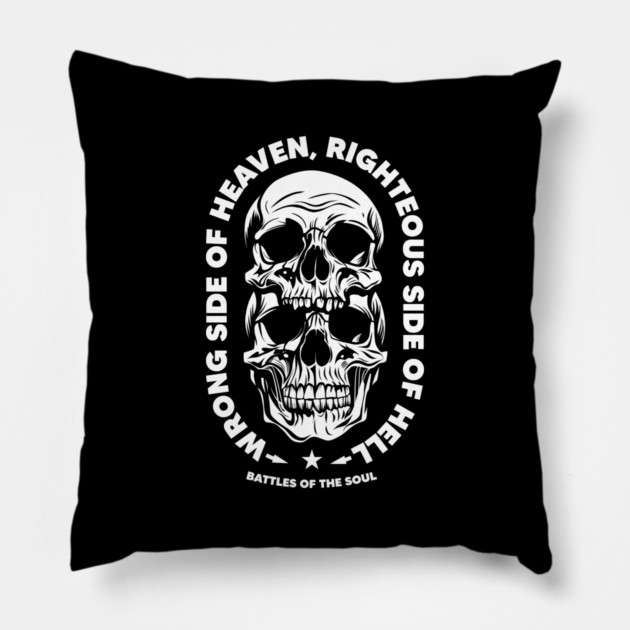 WRONG SIDE OF HEAVEN Pillow by artslaves