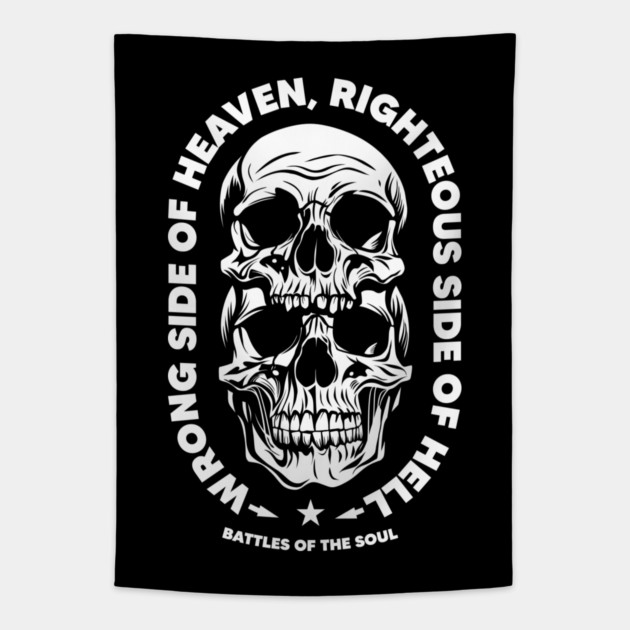 WRONG SIDE OF HEAVEN Tapestry by artslaves
