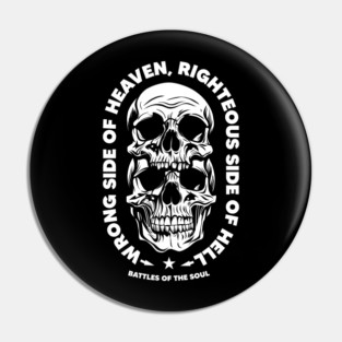 WRONG SIDE OF HEAVEN Pin