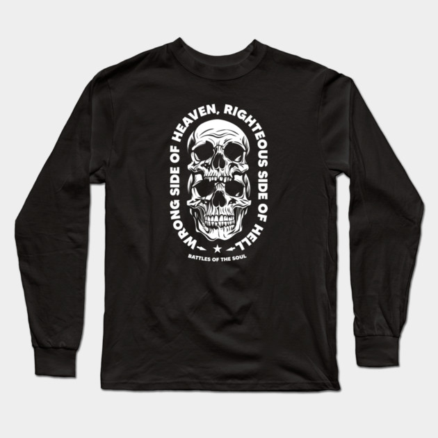WRONG SIDE OF HEAVEN Long Sleeve T-Shirt by artslaves