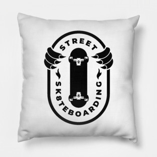 Skateboarding Pillow