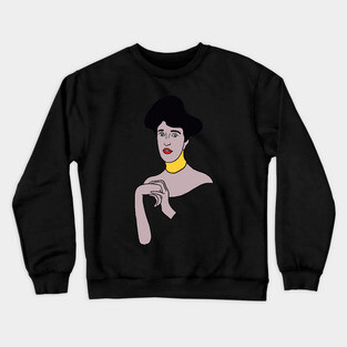 Gustav Klimt - Woman Portrait Crewneck Sweatshirt