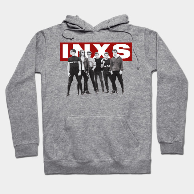 INXS Fan Art Hoodie by Timeless Chaos