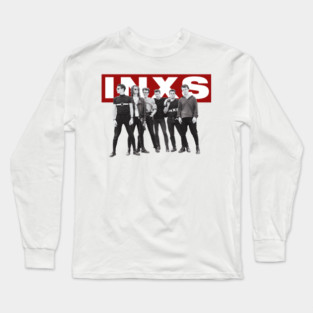 INXS Fan Art Long Sleeve T-Shirt