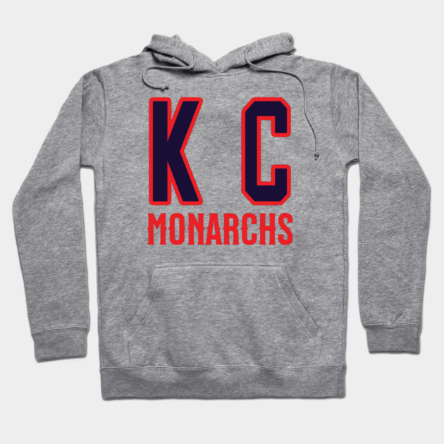 KC - Kansas City Monarchs Negro League Baseball Hoodie by UrbanLifeApparel
