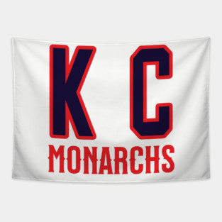 KC - Kansas City Monarchs Negro League Baseball Tapestry