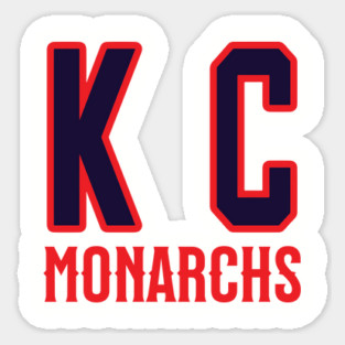 KC - Kansas City Monarchs Negro League Baseball Magnet