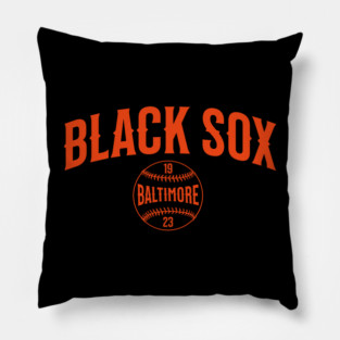 Baltimore Black Sox Negro League Baseball Pillow