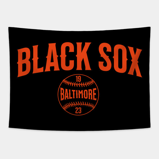 Baltimore Black Sox Negro League Baseball Tapestry by UrbanLifeApparel