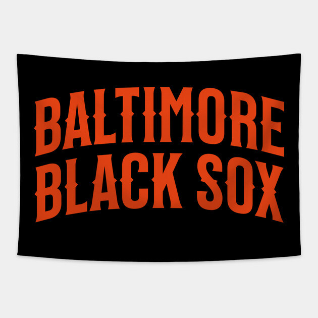 The Baltimore Black Sox Tapestry by UrbanLifeApparel