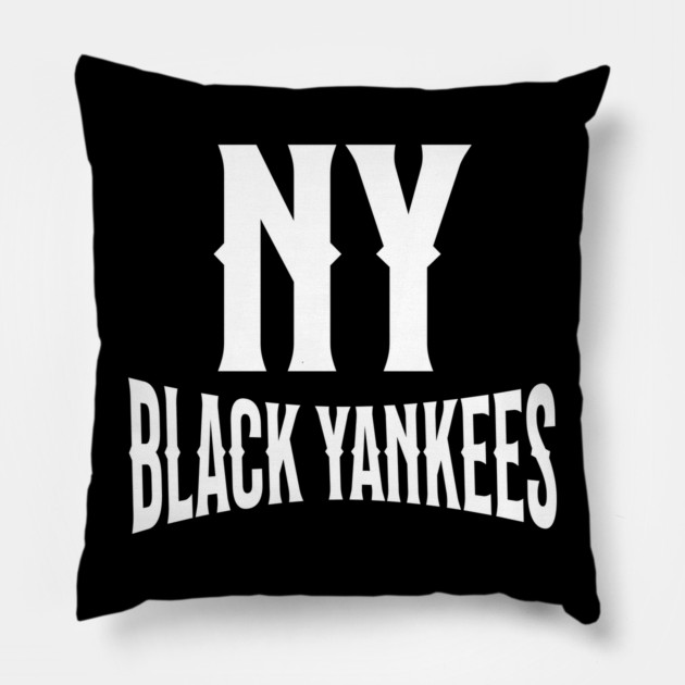New York Black Yankees - Negro League Baseball Pillow by UrbanLifeApparel