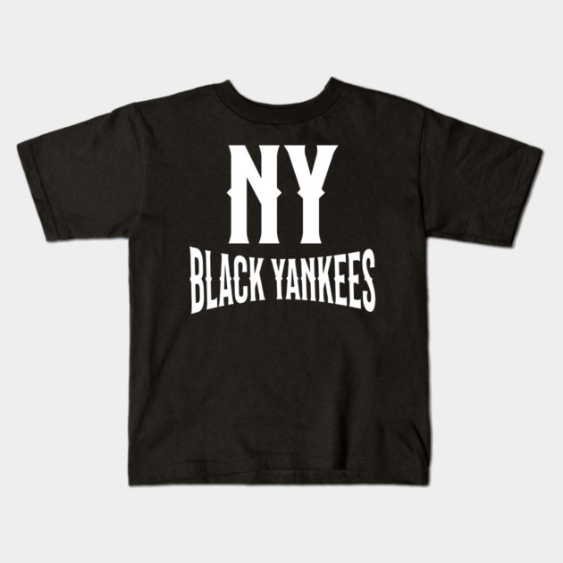 New York Black Yankees - Negro League Baseball Kids T-Shirt by UrbanLifeApparel