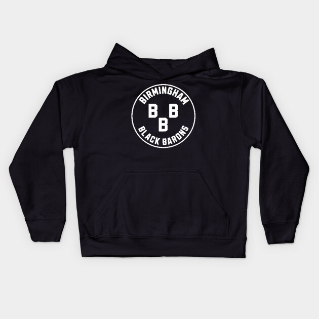 The Birmingham Black Barons - Negro Leagues Baseball Kids Hoodie by UrbanLifeApparel