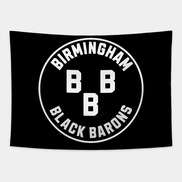 The Birmingham Black Barons - Negro Leagues Baseball Tapestry by UrbanLifeApparel
