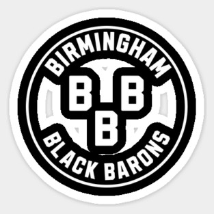 The Birmingham Black Barons - Negro Leagues Baseball Magnet