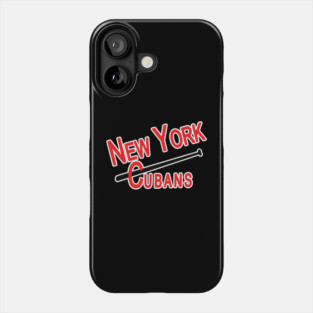 The New York Cubans - Negro league baseball team Phone Case