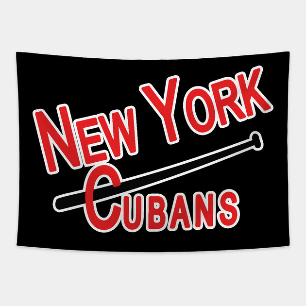 The New York Cubans - Negro league baseball team Tapestry by UrbanLifeApparel