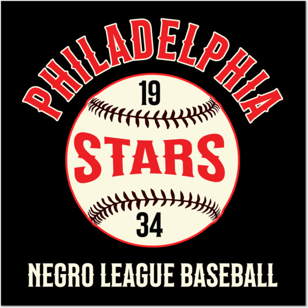 The Philadelphia Stars - Negro Leagues Baseball Wall Art by UrbanLifeApparel