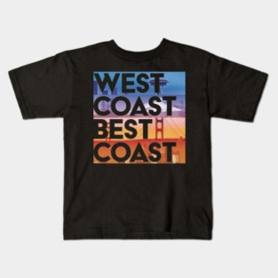 West Coast Best Coast Kids T-Shirt