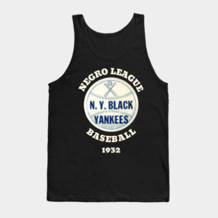 The NY Black Yankees Negro League Baseball Tank Top