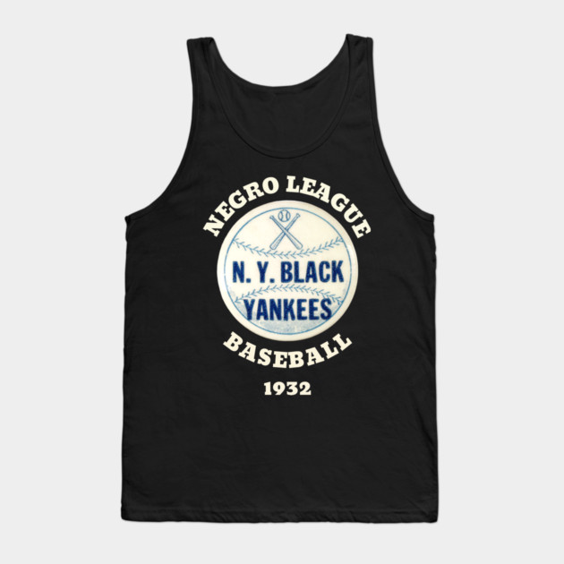 The NY Black Yankees Negro League Baseball Tank Top by UrbanLifeApparel