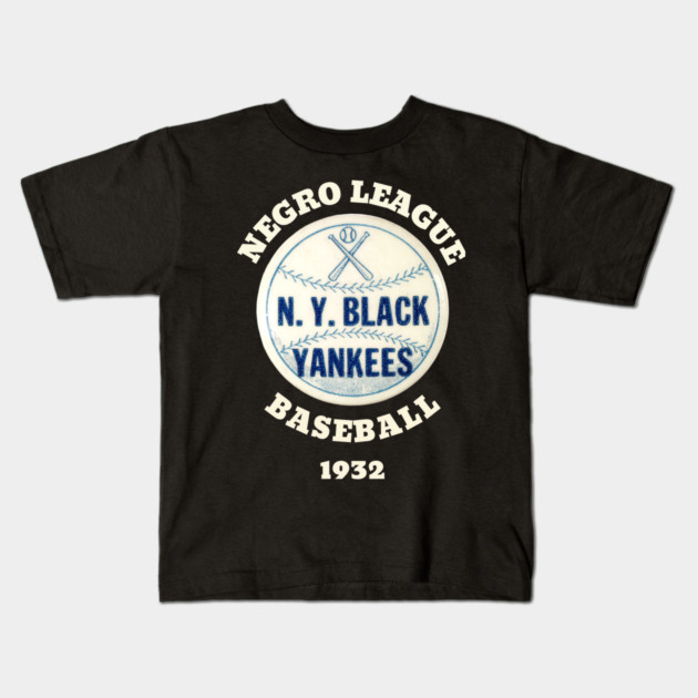 The NY Black Yankees Negro League Baseball Kids T-Shirt by UrbanLifeApparel