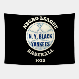 The NY Black Yankees Negro League Baseball Tapestry