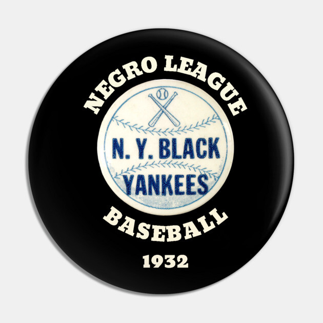 The NY Black Yankees Negro League Baseball Pin by UrbanLifeApparel