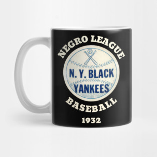 The NY Black Yankees Negro League Baseball Mug