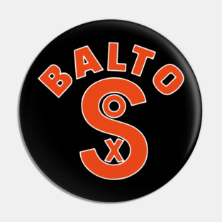 The Baltimore Black Sox Negro League Baseball Logo Pin