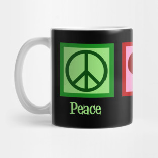 Peace Love Stand Up Comedy Mug