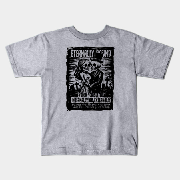 ETERNALLY BOUND Kids T-Shirt by artslaves