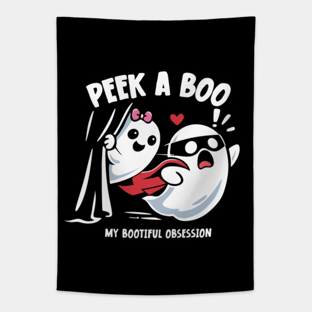 PEEK A BOO Tapestry by artslaves