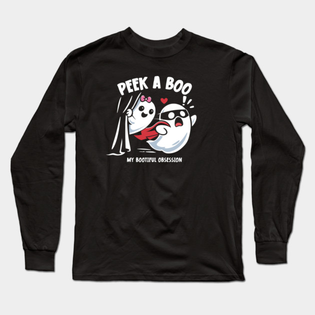 PEEK A BOO Long Sleeve T-Shirt by artslaves