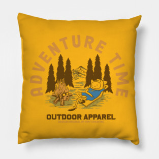 Adventure Time (Outdoor Apparel) Pillow