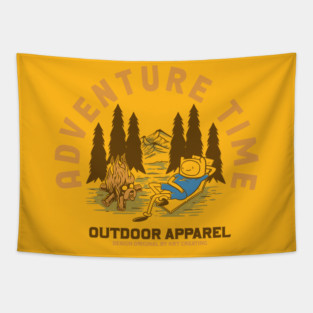 Adventure Time (Outdoor Apparel) Tapestry