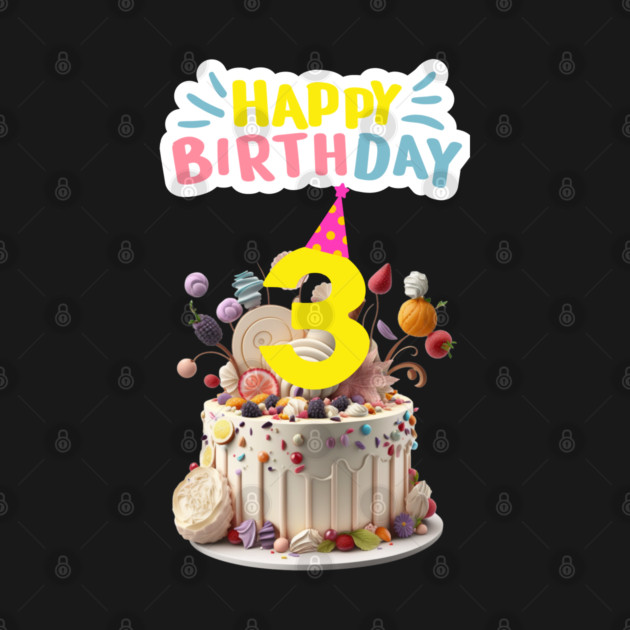 Happy Birthday 3th by BlackMeme94