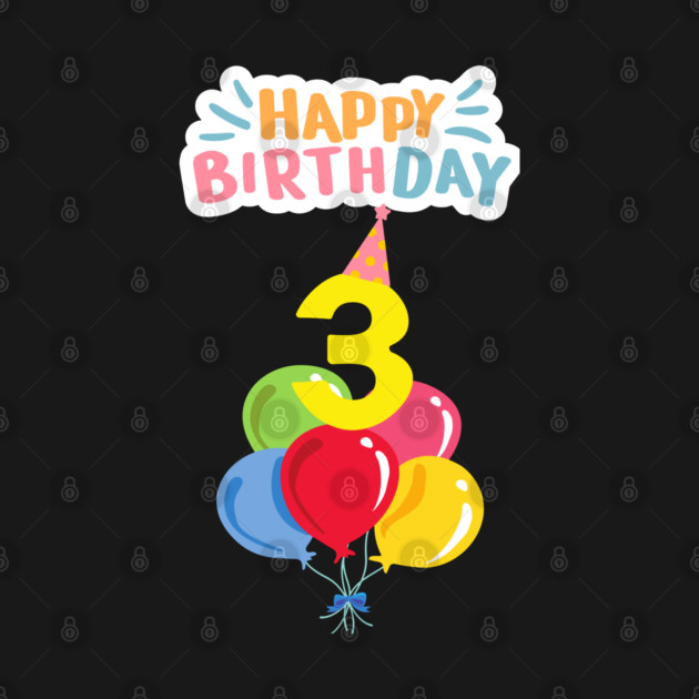 Happy Birthday 3th by BlackMeme94