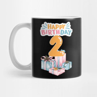 Happy Birthday 2th Mug