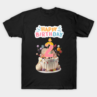 Happy Birthday 2th T-Shirt