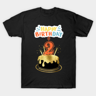 Happy Birthday 2th T-Shirt