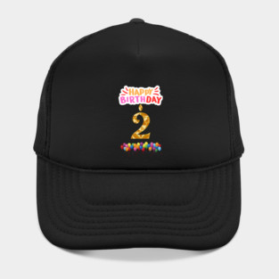Happy Birthday 2th Hat