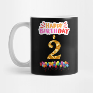 Happy Birthday 2th Mug