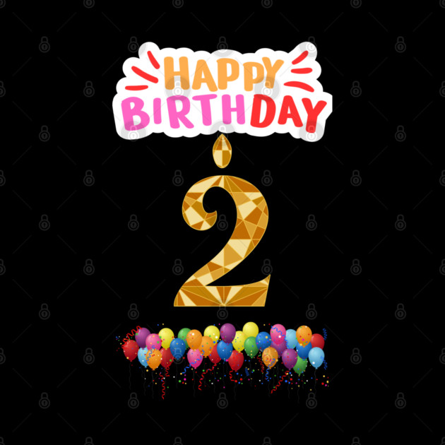 Happy Birthday 2th by BlackMeme94