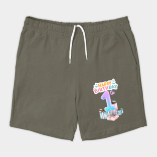 Happy Birthday 1th Shorts
