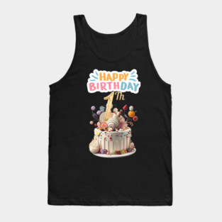 Happy Birthday 1th Tank Top