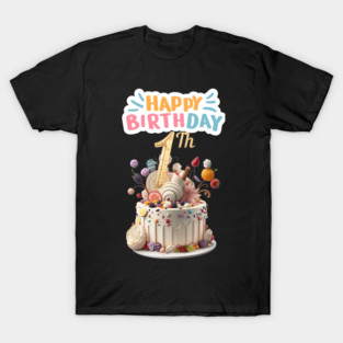 Happy Birthday 1th T-Shirt