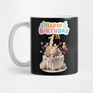 Happy Birthday 1th Mug