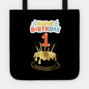 Happy Birthday 1th Tote