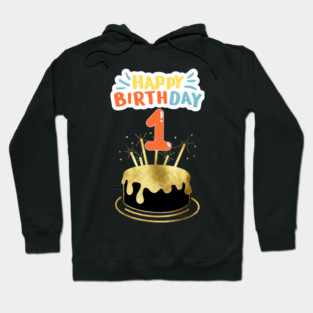 Happy Birthday 1th Hoodie